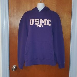 USMC Wife Hoodie